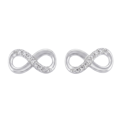 Eternal Silver Stud Earring