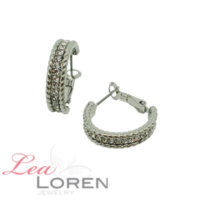 Bristol Creole Earring Silver