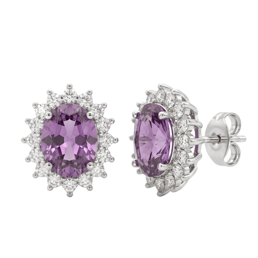 Regina Earring Amethyst