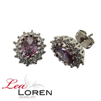 Regina Earring Amethyst