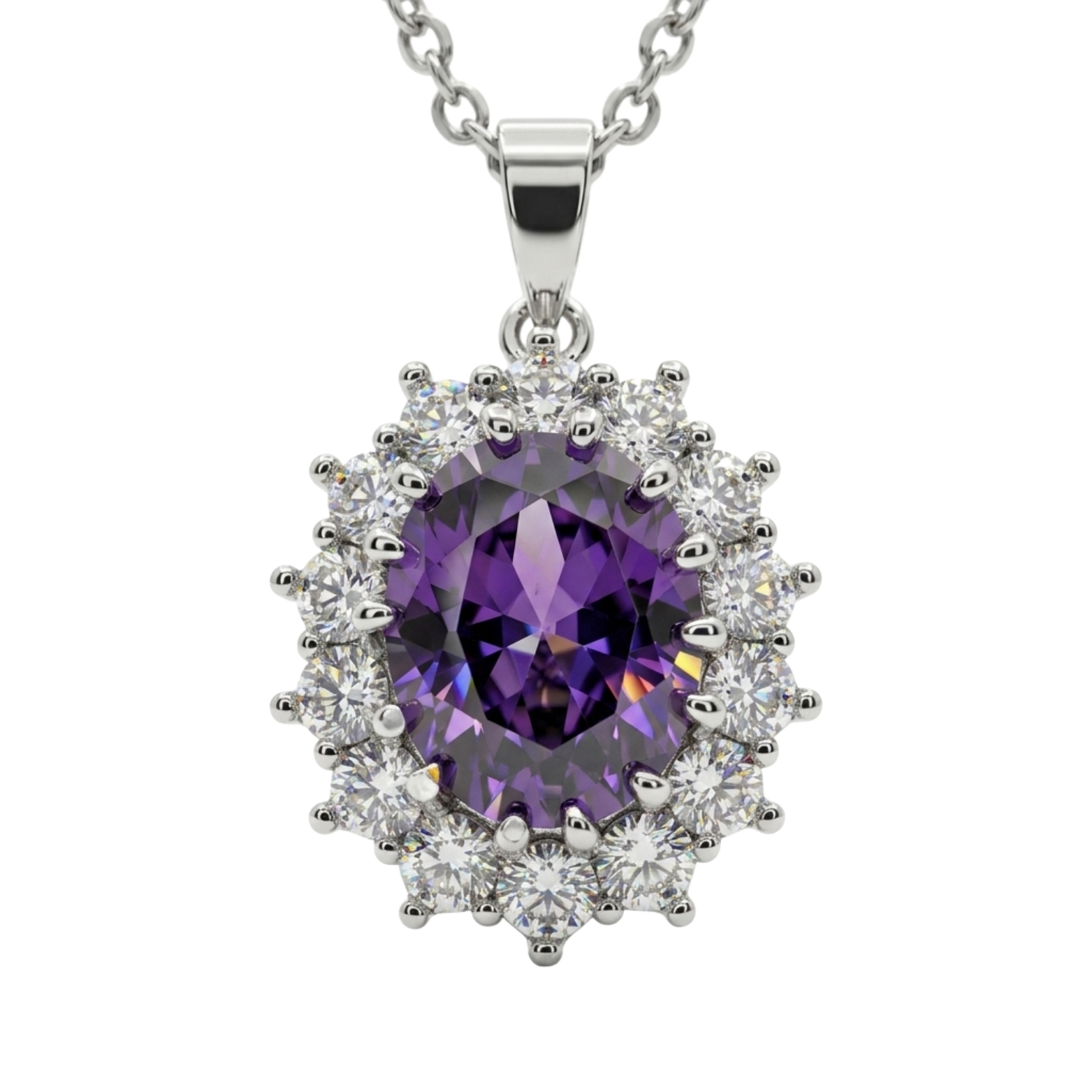 Regina Necklace Amethyst