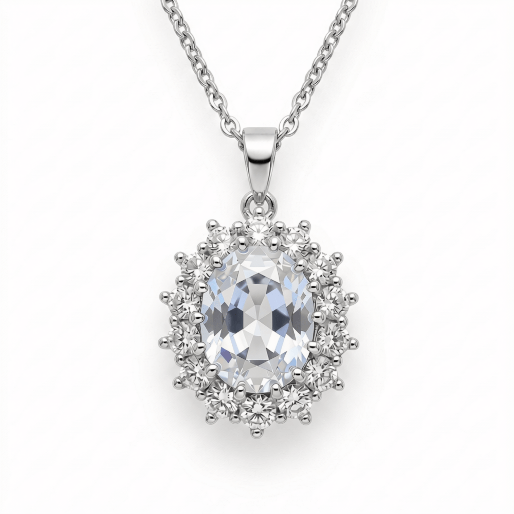 Regina Necklace Crystal Clear