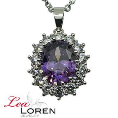 Regina Necklace Amethyst