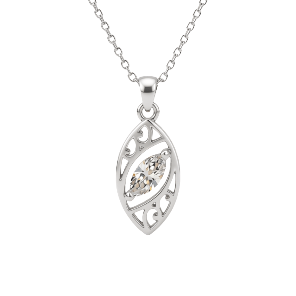 Ambra Necklace Silver