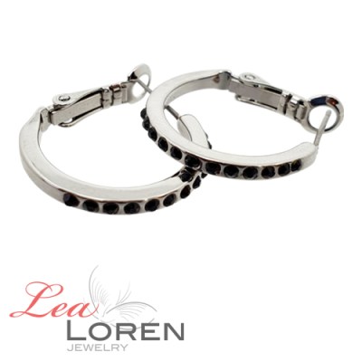 Segneto Earring Black