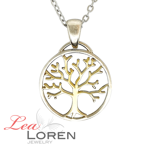Vita Necklace Silver-Gold