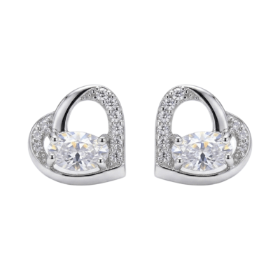 Centre Earring Silver