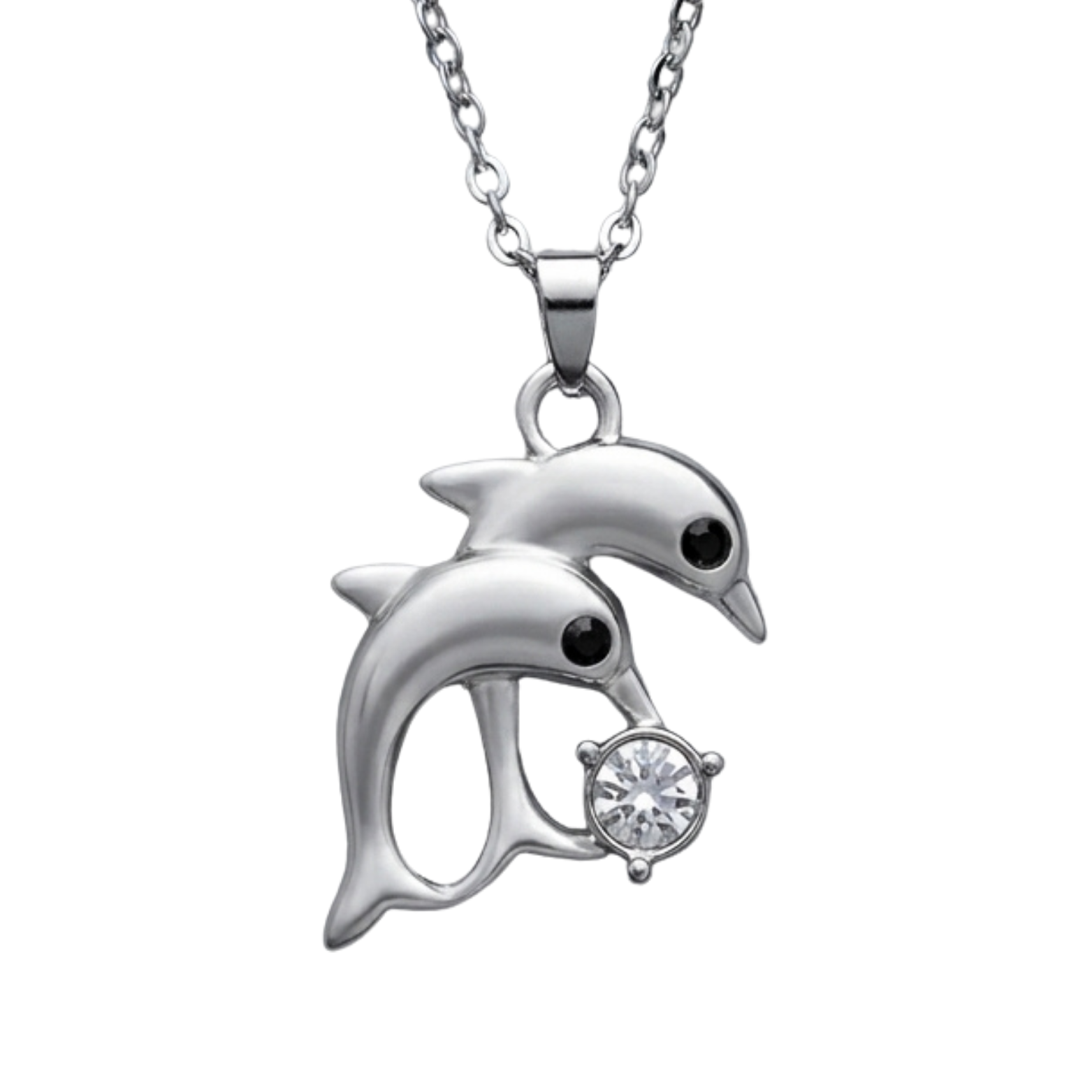 Flipper Necklace Silver