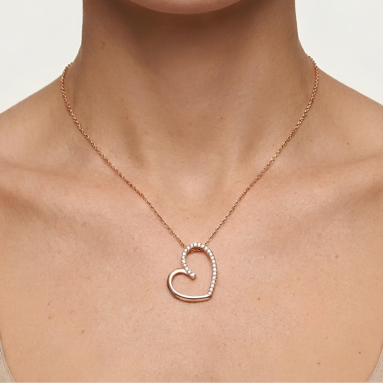Tara Necklace Rose Gold - Image 2