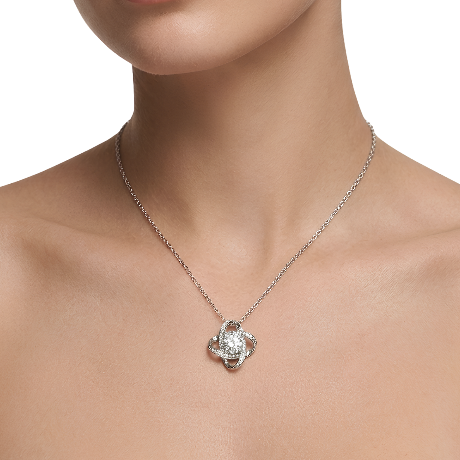 Lassia Necklace Silver - Image 2