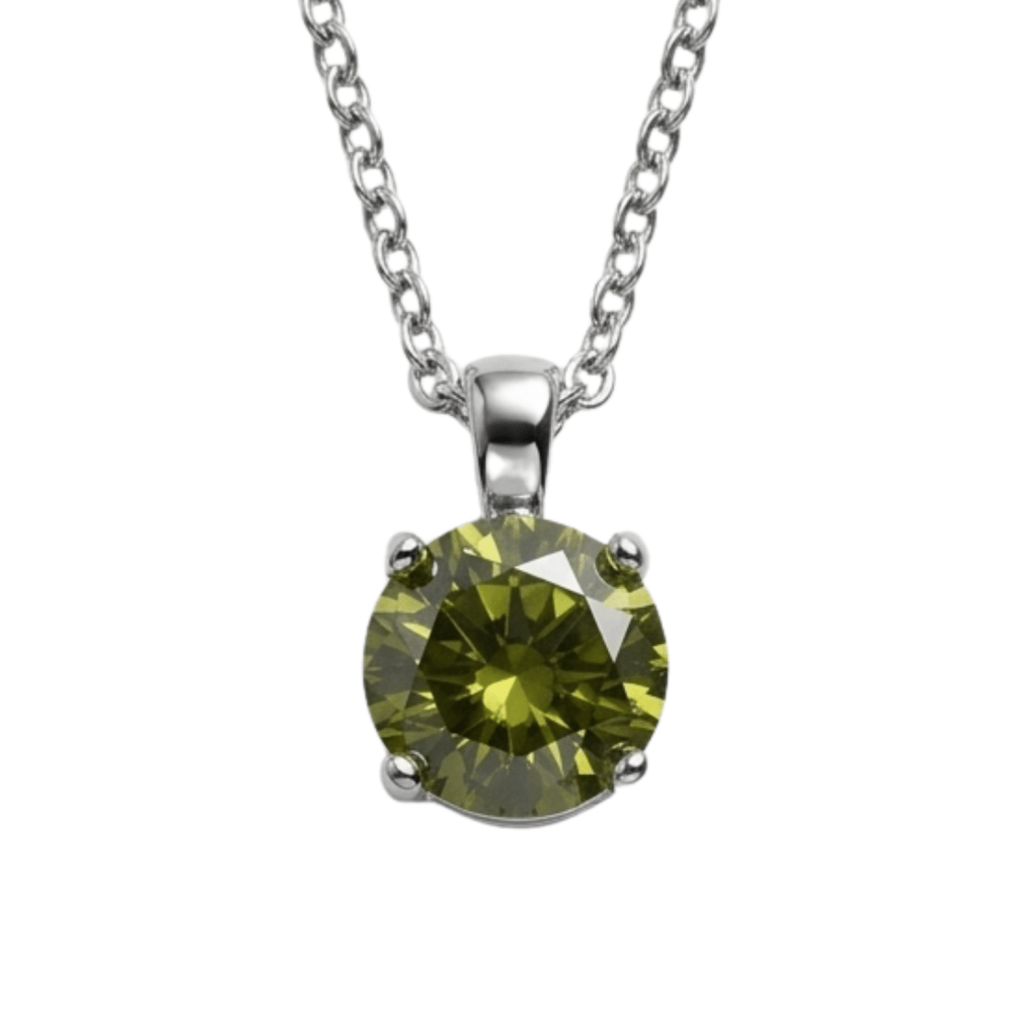 Eva Necklace Green Peridot