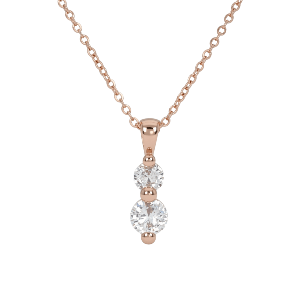 Casso Necklace Rosegold