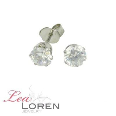 Eva Ear Stud Crystal Clear