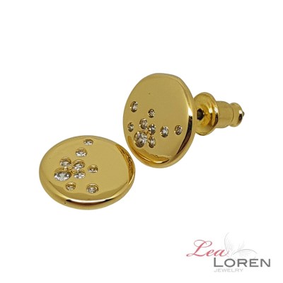 Alba Earrings Gold