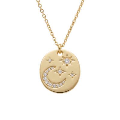 Eclipse Necklace Gold