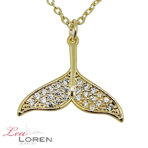 Orca Necklace Gold – Lea Loren Concepts