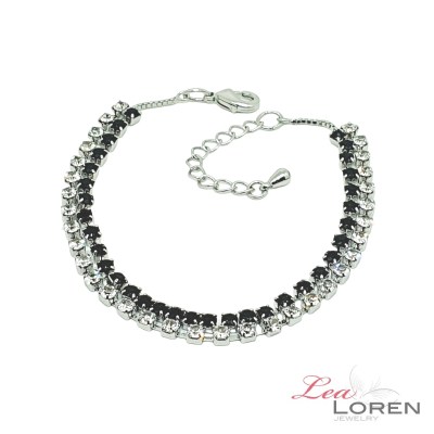 Rosanna Bracelet Clear/Black