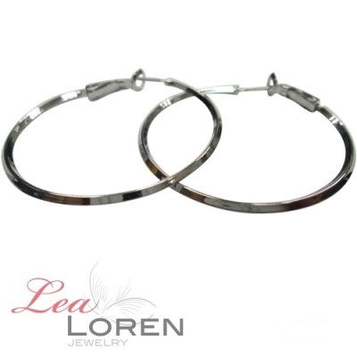 Nicoletta Earring Creole Silver