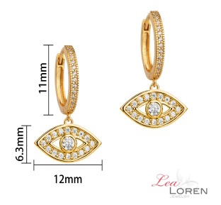 Aurelia Eye Earrings