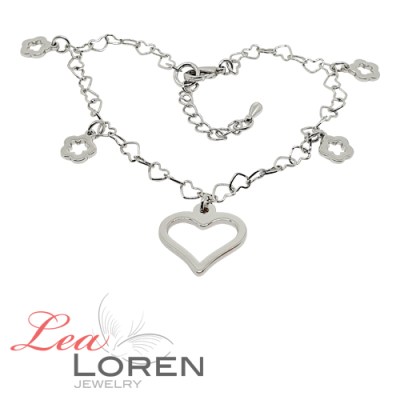 Heartline Charm Bracelet